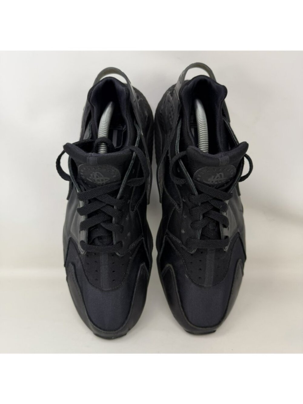 Nike Air Huarache Athletic Running Shoes Triple Black Men’s Size 999 - Picture 5 of 6
